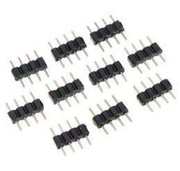 10 PCs/lot 4PIN Male Connector 