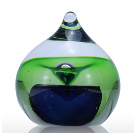 Teardrop Tooarts Glass Sculpture Home Decoration Glass Teardrop Gift Craft Decoration