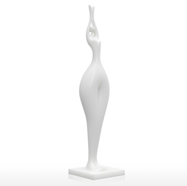 Stretch Beauty 3D Printed Sculpture Home Decoration Elegant Model