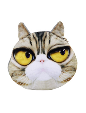 Cat Animal Head Bag