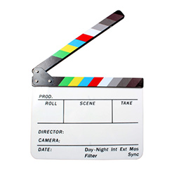 Director Film Movie Clapper Board Slate
