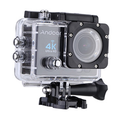 2" Ultra-HD LCD 4K 25FPS 1080P 60FPS Wifi Action Camera