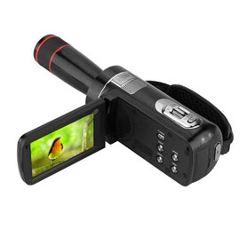 ORDRO HDV-Z8 1080P Full HD 12× Telephoto Lens Video Camera Camcorder