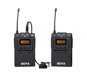 BOYA BY-WM6 UHF Wireless Microphone System for ENG EFP DSLR Cameras &amp; Camcorders&nbsp;