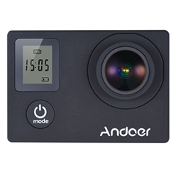 Andoer H8R HD 16MP 4X Zoom Dual Screen 4K Action Camera
