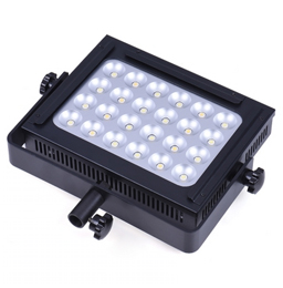 Zifon ZF-5000 24 LED Video luz brillante Ultra ligera regulable para estudio fotográfico