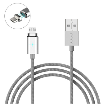 dodocool 3,9 ft/1,2 m détachable Charge USB Micro magnétique &amp; câble de synchronisation