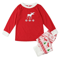 Christmas Sleepwear Kids Two-Piece Pajama Set 