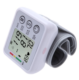 Automatic Wrist Blood Pressure Meter Health Pulse Monitor Sphygmomanometer
