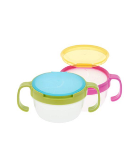 Snack Bowl Infant No Splashing Picnic Mate Baby Candy Food Box with Handle Babies Cookies Cup