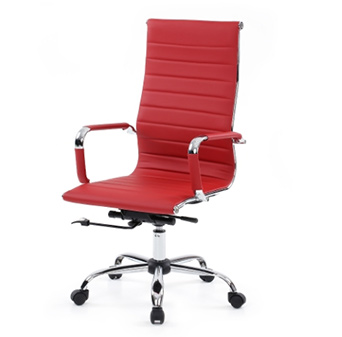 iKayaa Luxury Ergonomic PU Leather Office Executive Computer Desk Chair