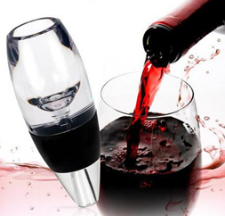 Professional Wine Decanter Set Mini Essential Red Wine Quick Aerator with Filter Stand and Pouch