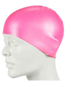  Durable Sporty Latex Swimming Cap 