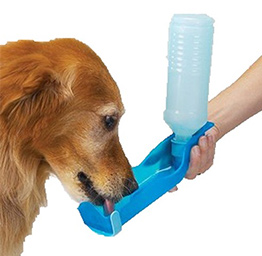Potable Pet Water Feeding Drink Bottle Dispenser 500ml