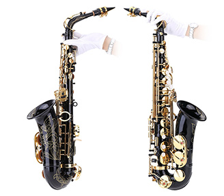  Brass Lacquered Gold bE Alto Saxphone