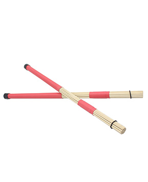 1 Pair Bamboo Jazz Drum Brushes Sticks Rod