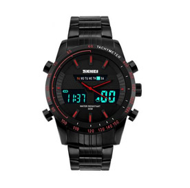 SKMEI Digital Dual Time Quartz Watch