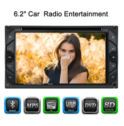 6.2 "Universal 2 Din HD Auto Stereo DVD Player