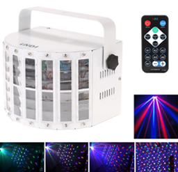 24W RGBW LED 6 Channel Dmx 512 Voice-activated  LED  Stage Lighting