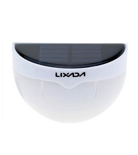 LIXADA Solar Power Wireless LED Wall Mount Light