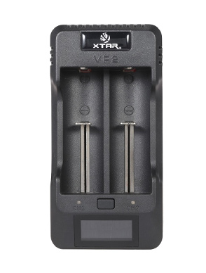 XTAR VP2 LCD 2 Slots Channels Li-ion Battery Charger