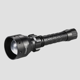 Infrared Radiaton Adjustable Focus Zoomable 3-Mode LED Flashlight