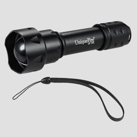 Adjustable Foucs Infrared Light Night Vision Lens Zoomable Flashlight 