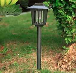Solar Powered LED Mosquito Killer 0.1W 20LM Light Sensing Lantern