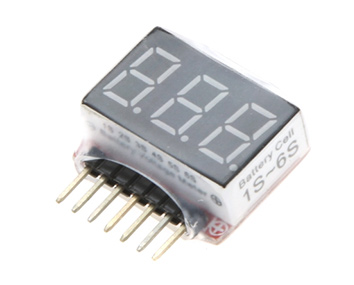 1S-6S LED Voltage Tester Lipo Battery Voltage Indicator Checker for RC Model