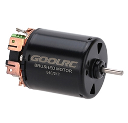 GoolRC 540 21T 4 Poles Brushed Motor for 1/10 1/12 4WD RC Car