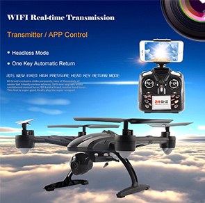 JXD 509W 6-Axis Gyro Wifi FPV 720P Camera RC Quadcopter&nbsp;