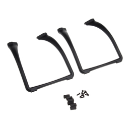 GoolRC Tall Landing Gear for DJI Phantom 1 2 Vision Wide and High Ground Clearance Black