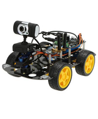 DS Wifi FPV Smart 4WD DIY RC Robot Car with 1.3MP HD Camera Support PC Android IOS Control Monitoring
