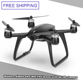 Walkera AIBAO GPS WIFI FPV Drone With 4K HD Camera APP Virtual Racing Drone RTF