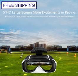 Walkera Goggle FPV Aerial Video Glasses with Double Antennas Receiving Screen
