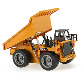 HUI NA TOYS NO.1540 2.4G 6CH Alloy Dump Truck Construction Engineering Vehicle