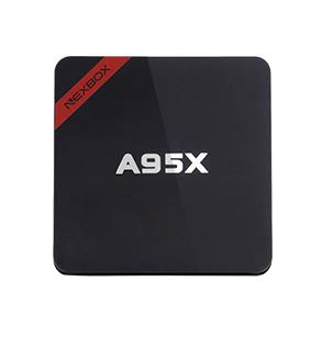 NEXBOX A95X Smart Android TV Box Android 5.1 Amlogic S905 Quad-Core 64 bit XBMC UHD 4K 1G / 8G Mini PC WiFi &amp; LAN H.265 DLNA Miracast HD Media Player EU Plug