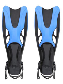 Adult Adjustable Submersible Long Fins Foot Flipper 