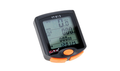 Wireless Bike Bicycle Cycling Digital Computer Odometer Speedometer Stopwatch Thermometer Night Light Backlight Backlit Rainproof Multifunction