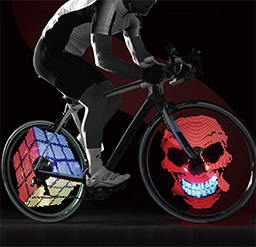  Intelligent Rechargeable Bicycle Wheel Light 