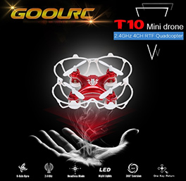 GoolRC T10 2.4G 4CH 6-Axis Gyro Mini UFO Drone
