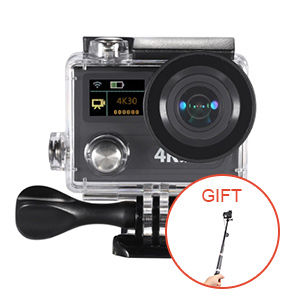 2" Dual LCD Screen 360 VR Sports Action Camera