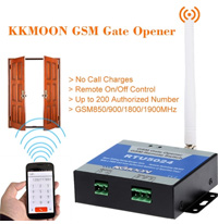 KKmoon GSM Door Gate Opener Remote Switch Free Call SMS Command