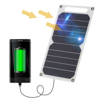 Solar Charger 10W Portable Ultra Thin Monocrystalline Silicon Solar Panel