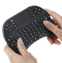 Mini 2.4G Wireless Keyboard Handheld Air Mouse Touchpad Remote Control