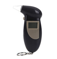Digital LCD Backlit Display Breath Alcohol Tester Breathalyzer Audible Alert