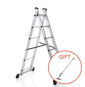 iKayaa 4 in 1 DIY Multi Purpose Step Ladder