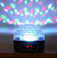 Mini LED RGB Crystal Magic Ball Effect light