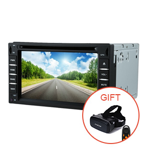 6" 2 Din Car DVD/USB/SD Player GPS Navigation