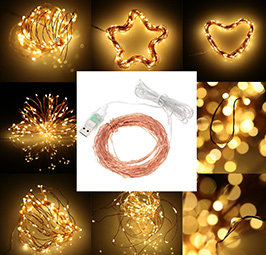 10M Wire Light Starry String Lamp